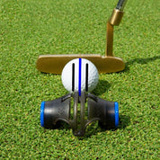 Triple line golf ball marker