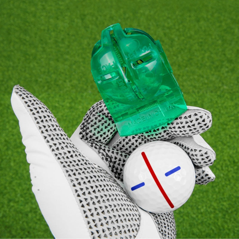 Ball marker plastic golf ball line markers