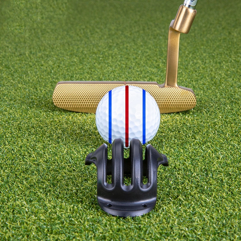Triple 3-line golf ball marker