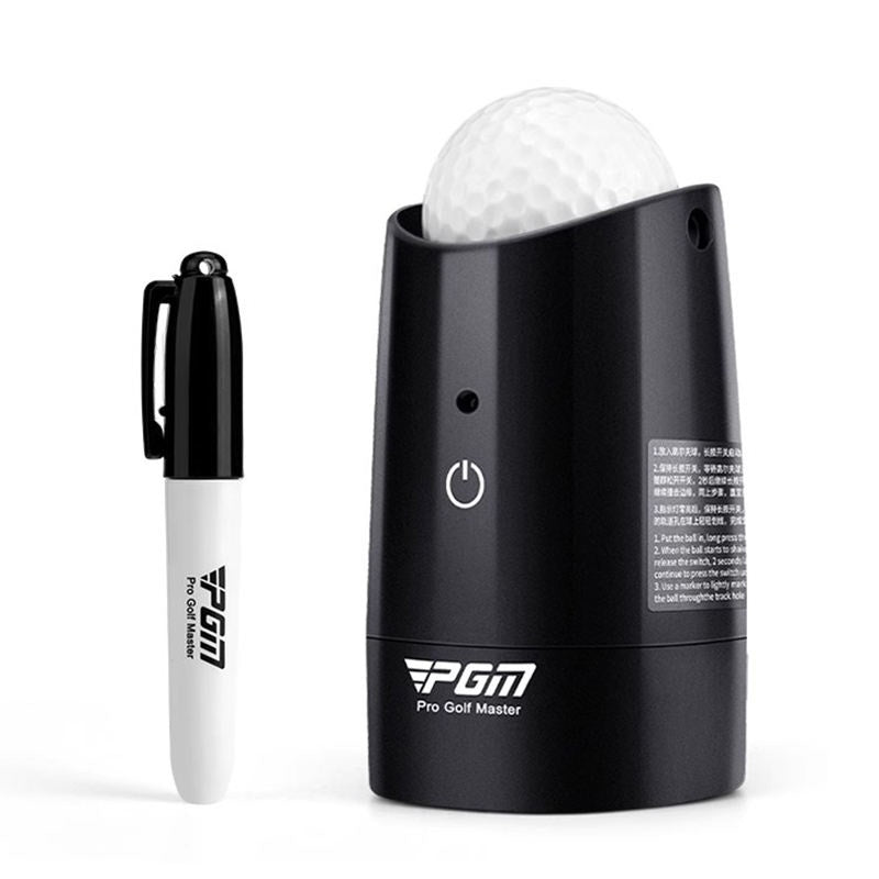 Electric center finder for Golf Ball