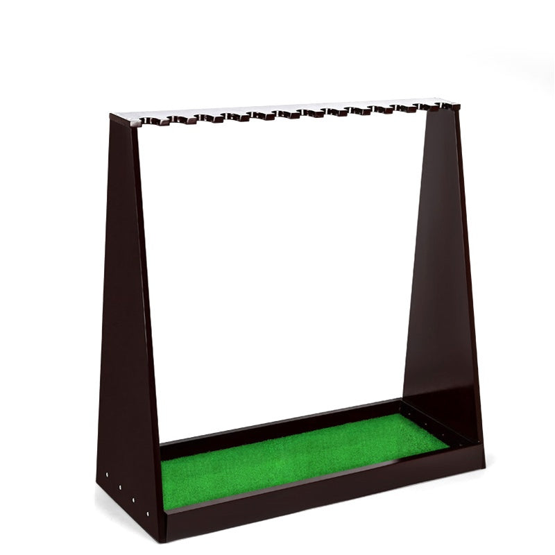 Solid wood golf club storage display rack 13 hole golf club rack