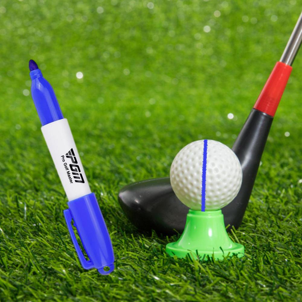 Golf Marker Pen Portable Golf Activity Line Pattern Marker Lining Tool