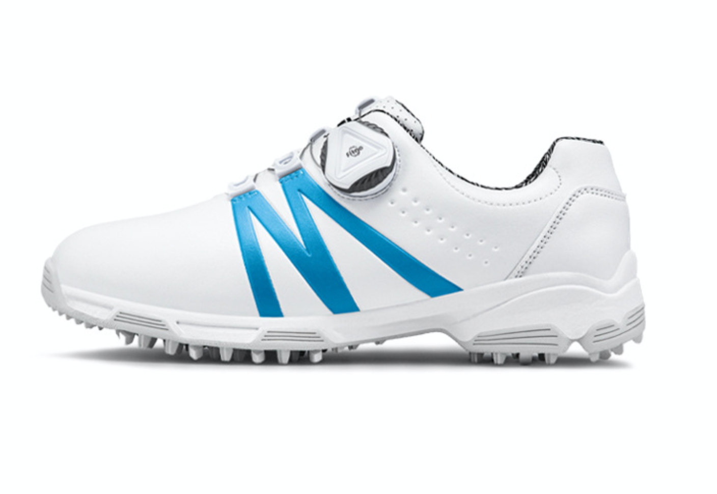 Children's golf shoes athletic shoes for boys and girls waterproof with rotating buckle design