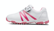 Children's golf shoes athletic shoes for boys and girls waterproof with rotating buckle design