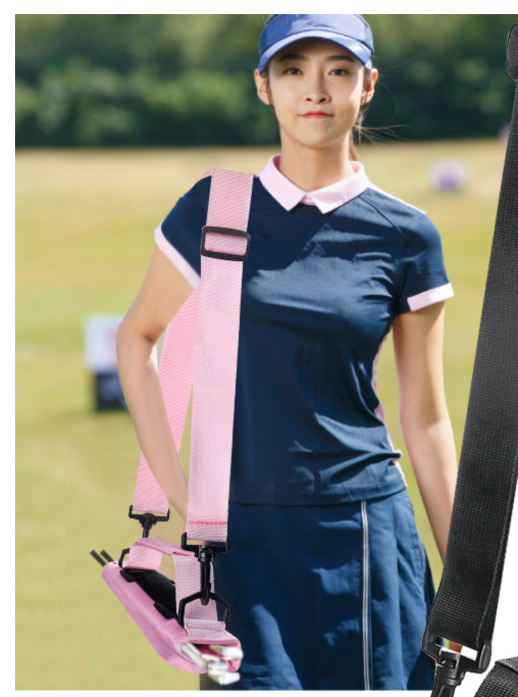 Golf club carry cloth grip