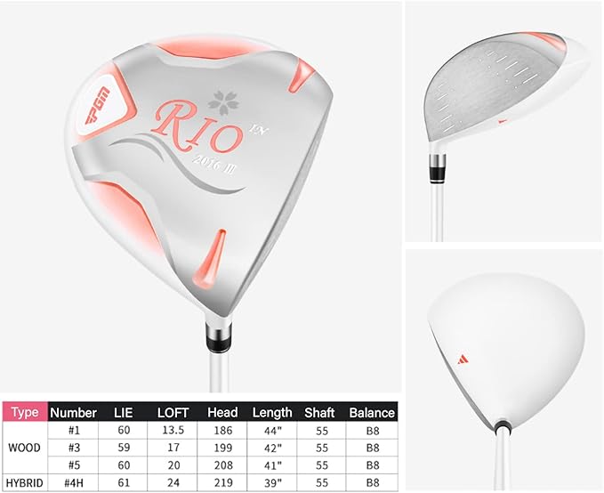 PGM Womens Golf Clubs Set Right and Left handed