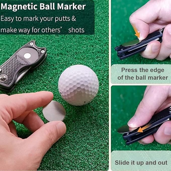Foldable Golf Divot Tool