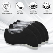 Golf Iron Cover 10set Clear Type B