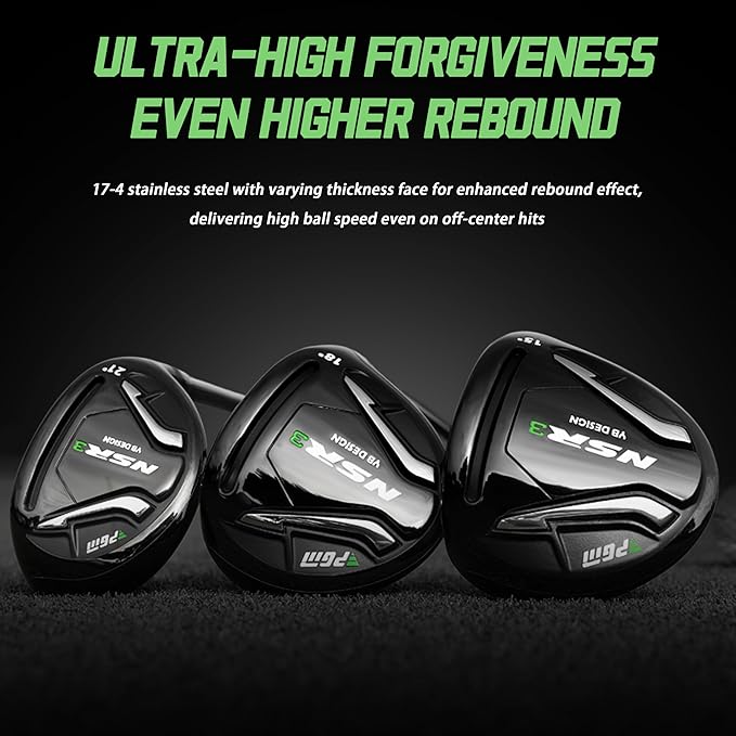 PGM Men's Complete Golf Club NSR3 Right and Left handed