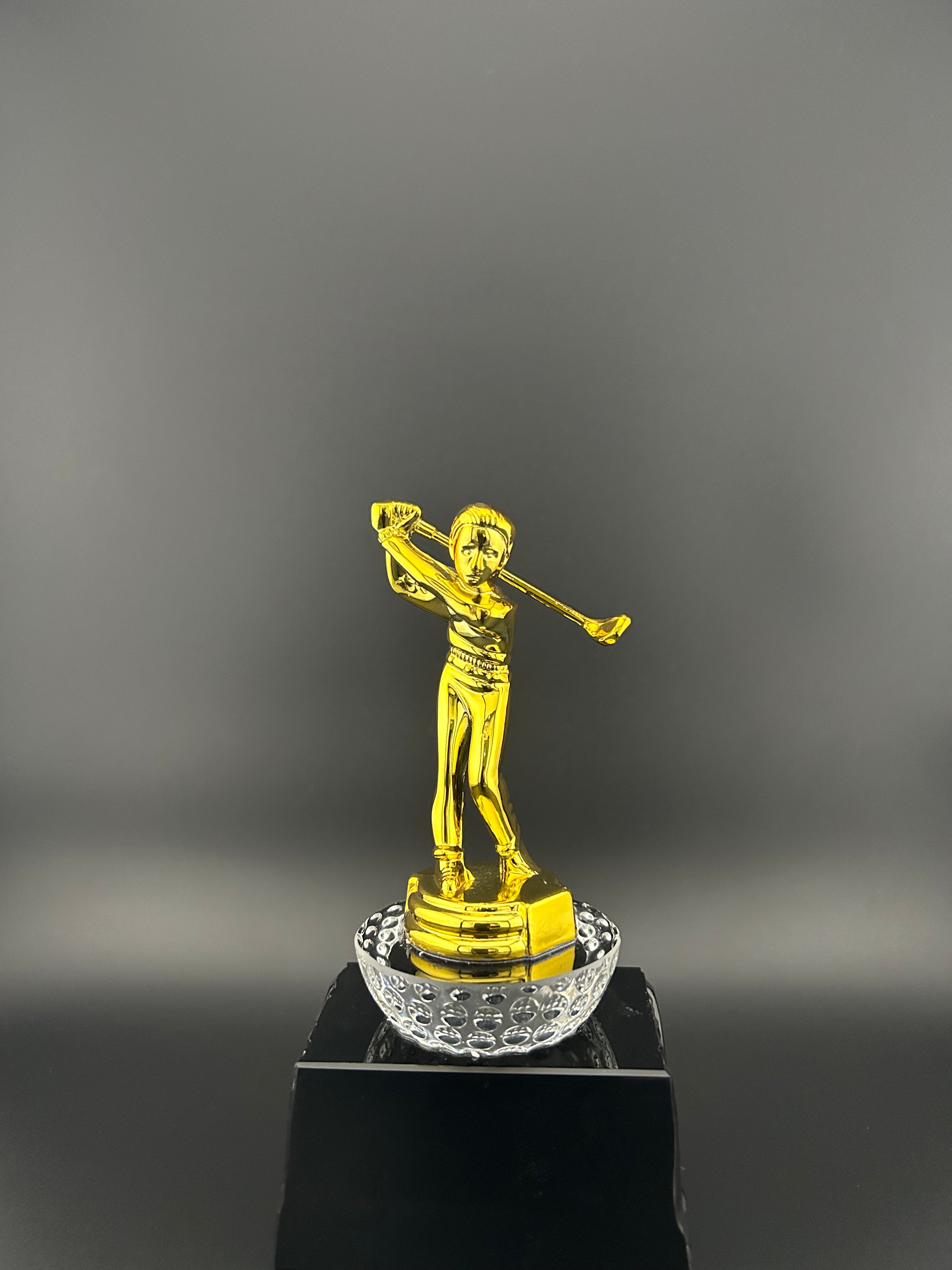 Golf Gold Resin Gift