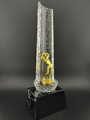 Golf Gold Resin Trophy Gift