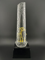 Golf Gold Resin Trophy Gift