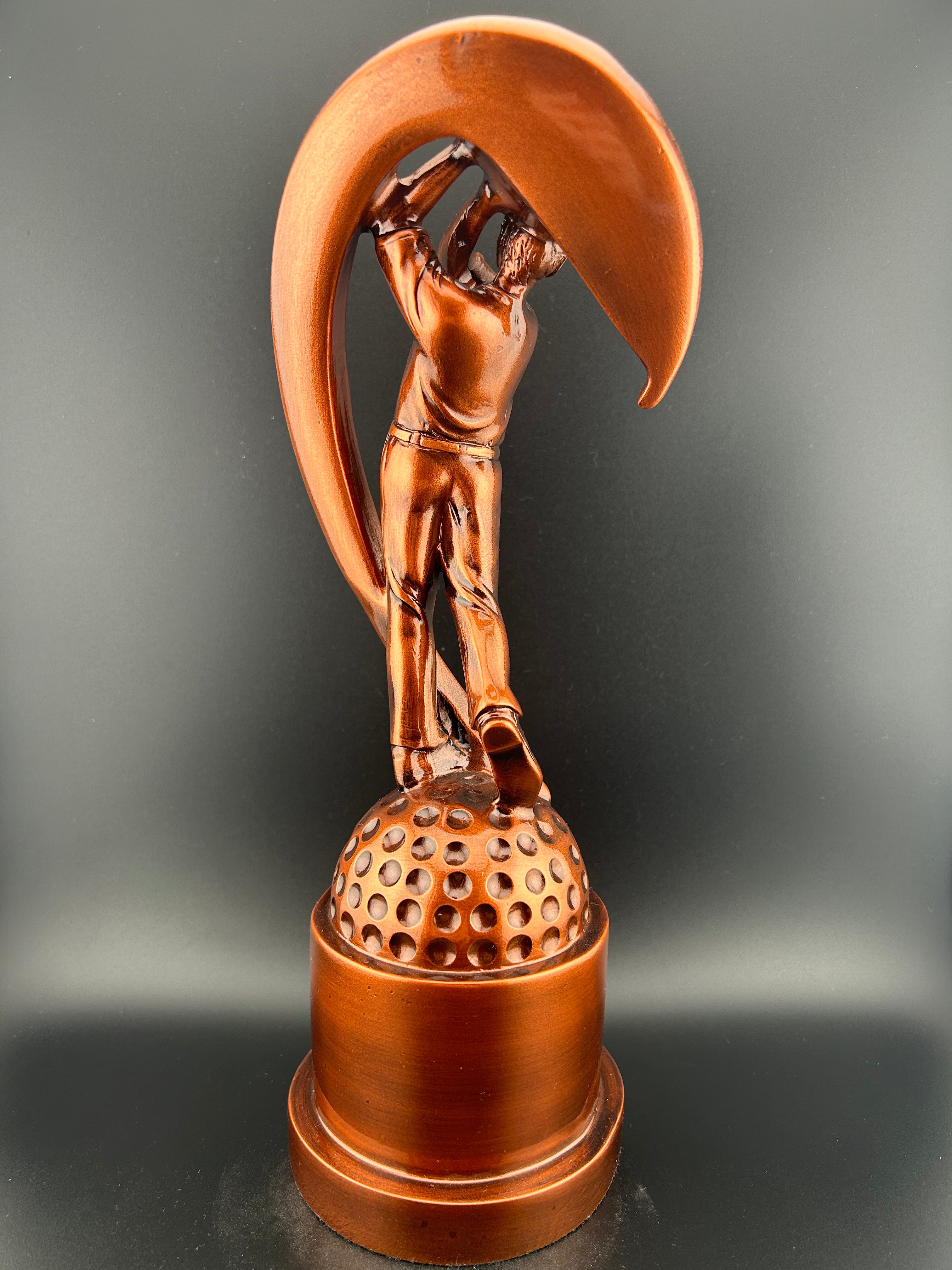 Bronze Golf Sculpture Gift
