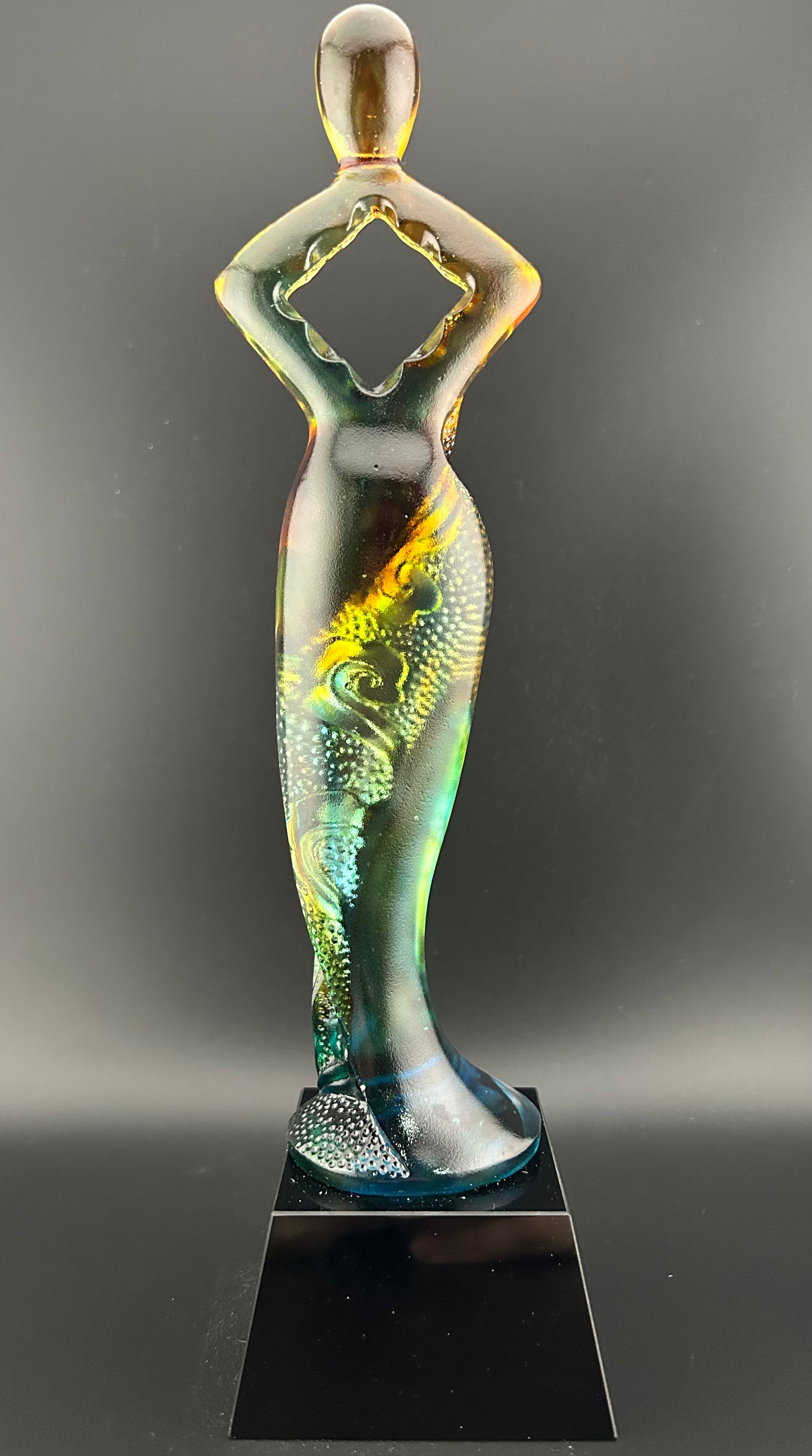 Golf Gift Desktop Jade-Gloss Resin Ornament