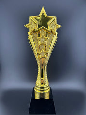 Gold-plated golf gift ornament