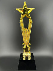 Gold-plated golf gift ornament