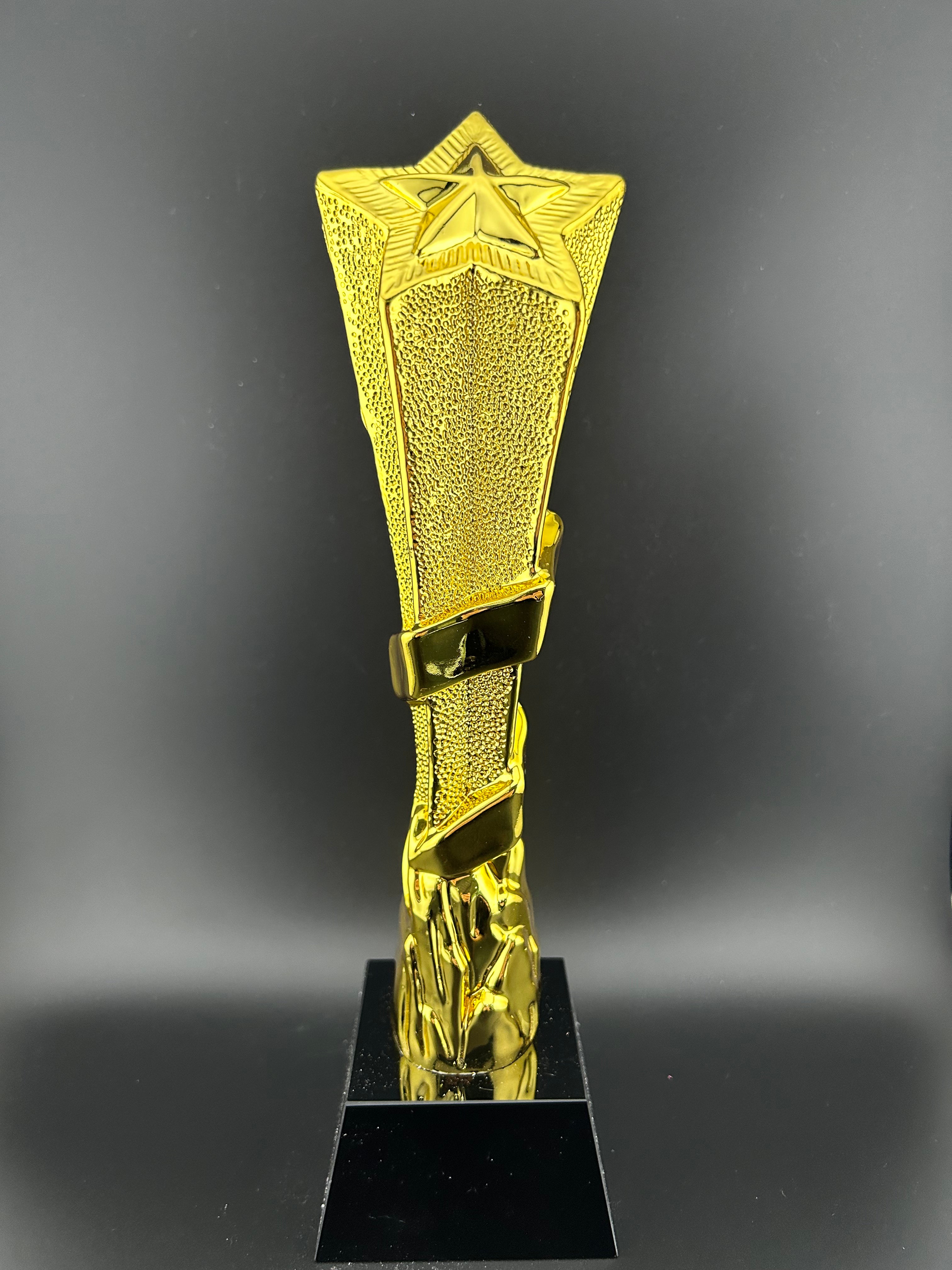 Gold-plated golf gift ornament