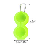 Golf ball silicone cover