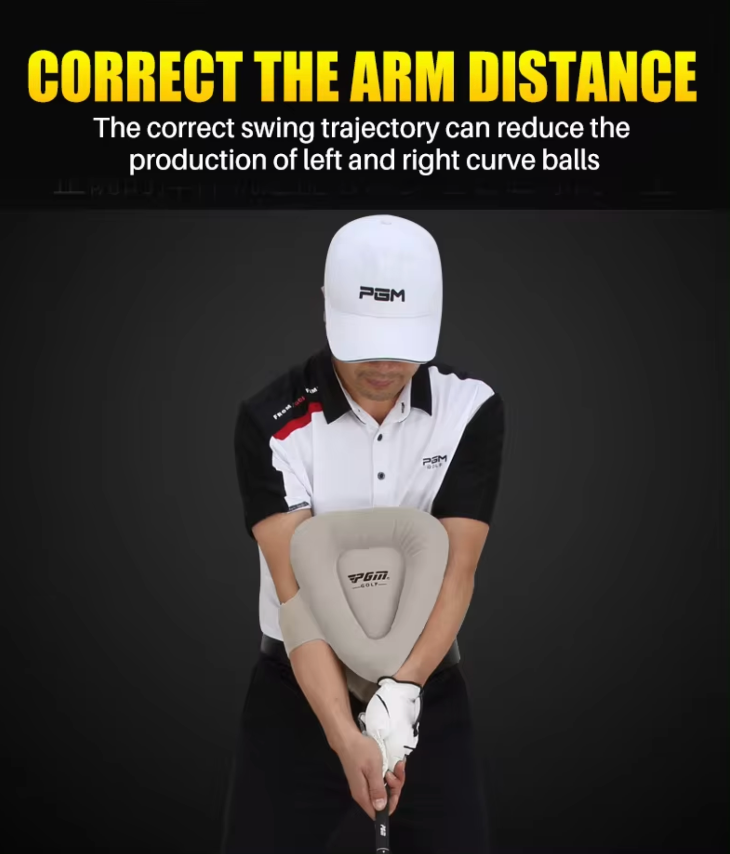 Triangle Fitting Float Golf Posture Corrector
