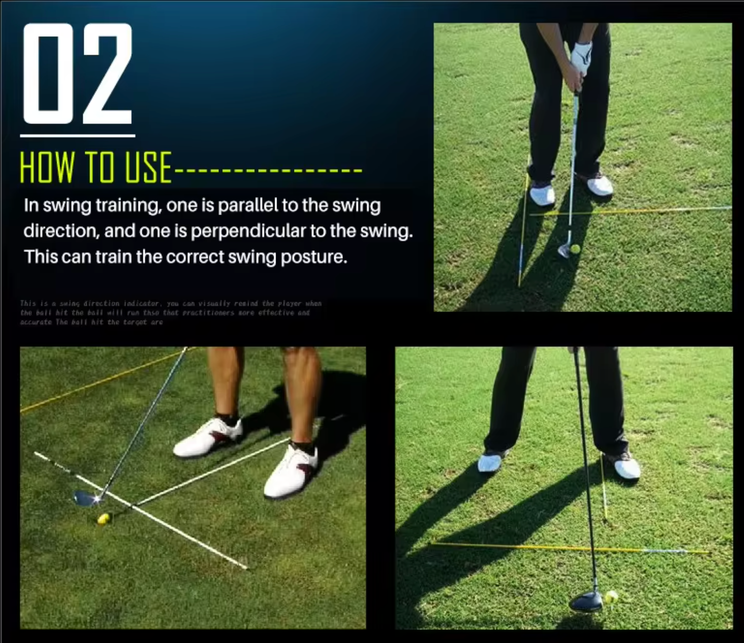 Golf Alignment Sticks