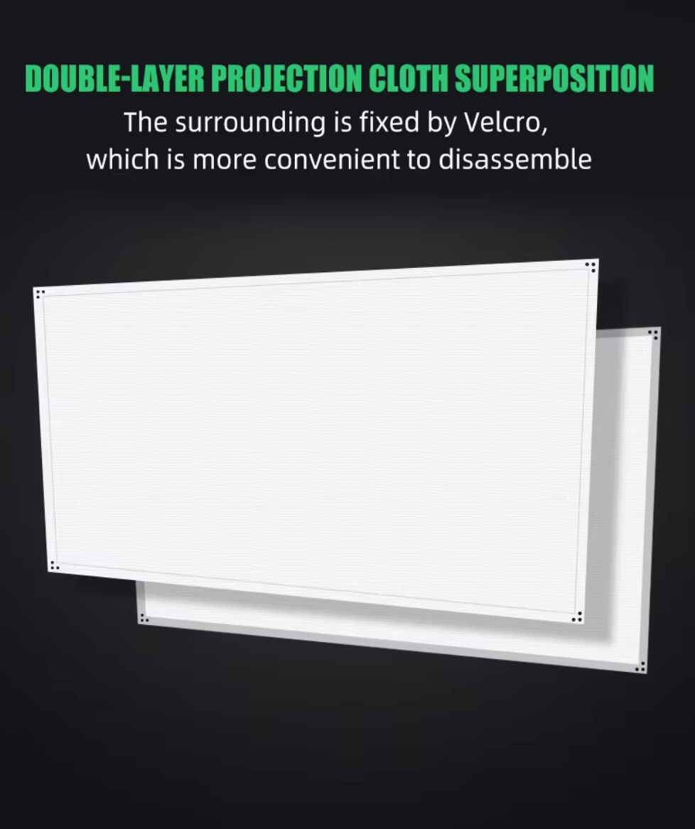 Golf simulator impact screen