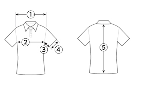 Honma Polo Shirt - Light Blue