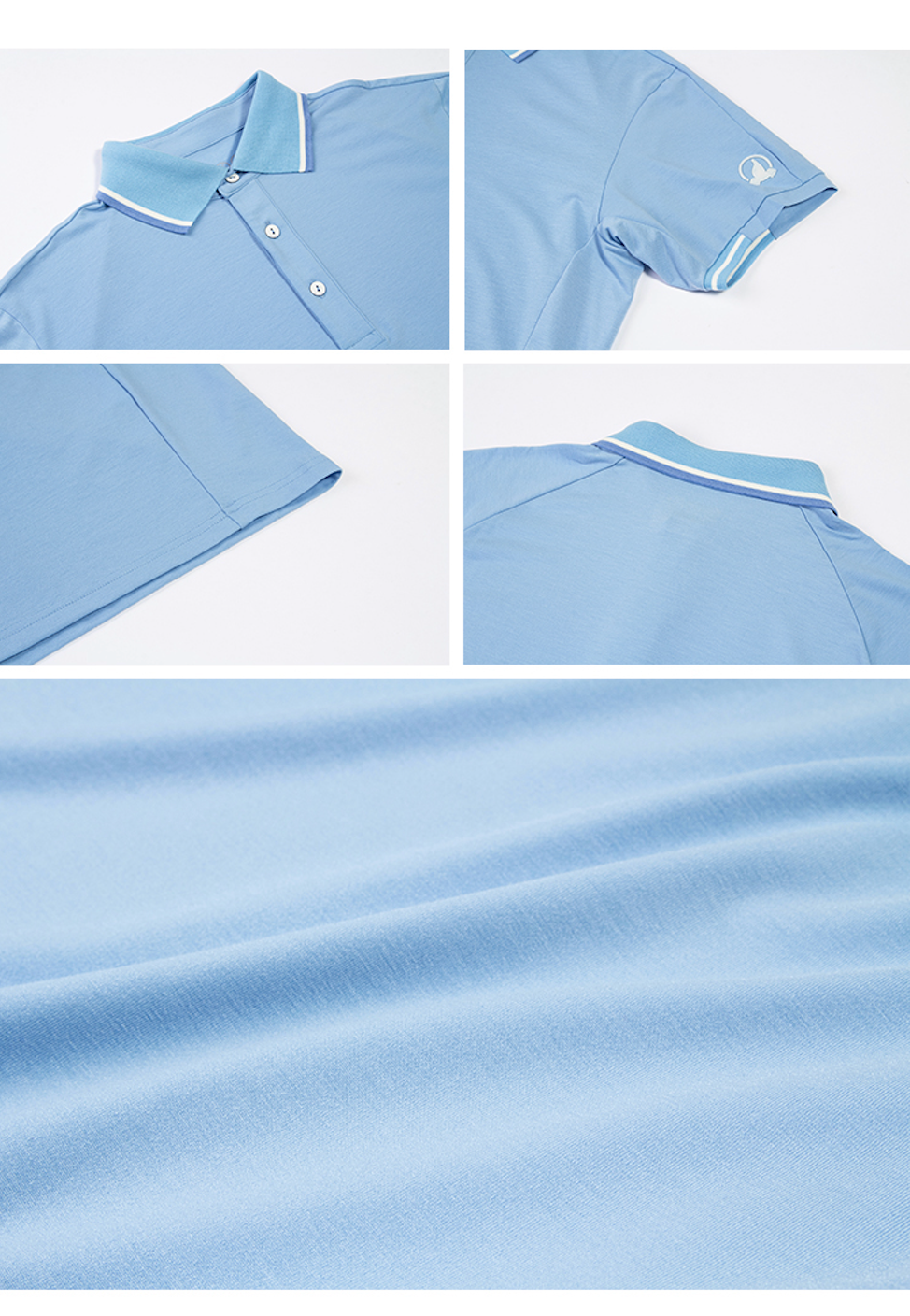 Honma Polo Shirt - Light Blue