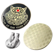 Tiger Metal Ball Marker