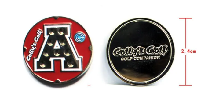 Alphabet Golf Ball Marker