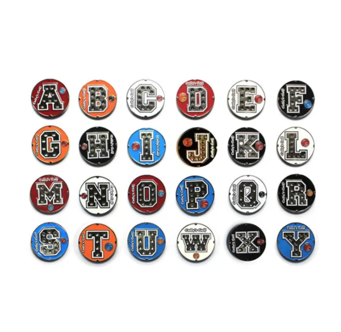 Alphabet Golf Ball Marker
