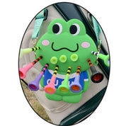Frog shaped tee holder