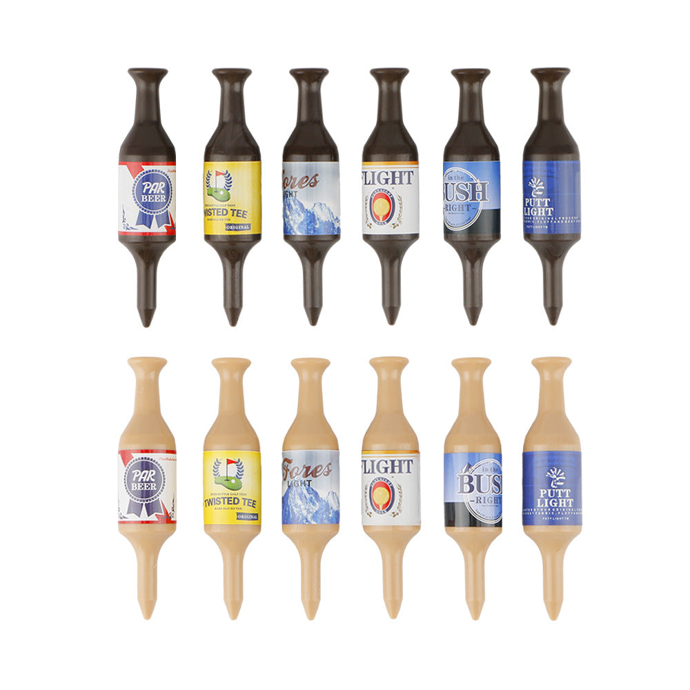 Beer golf tees